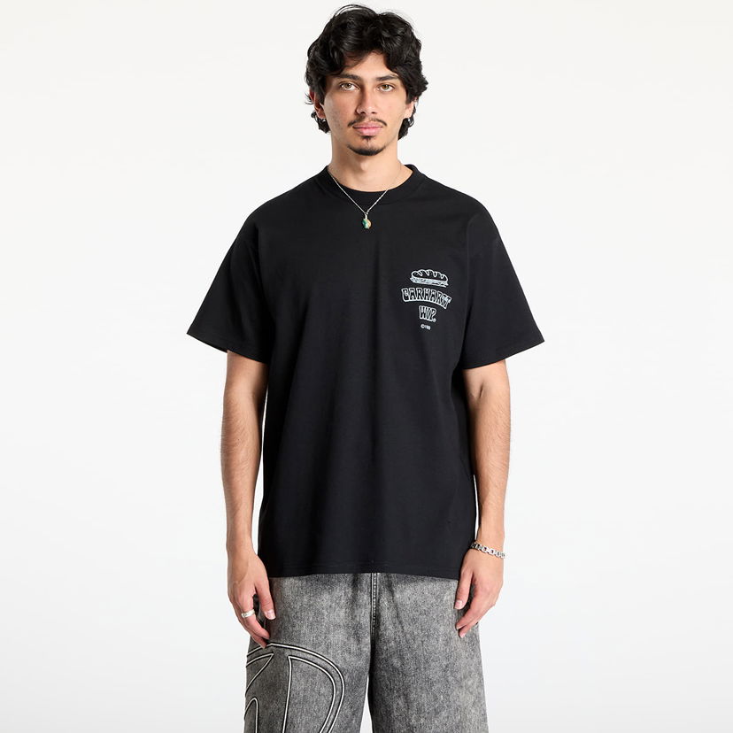 T-shirt Carhartt WIP Carhartt WIP Short Sleeve Sandwich T-Shirt Sort | I035230.89XX