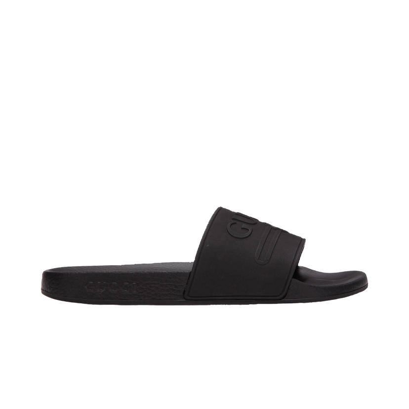 Sneakers og sko Gucci Logo Slide Sort | 522887 JCZ00 1031