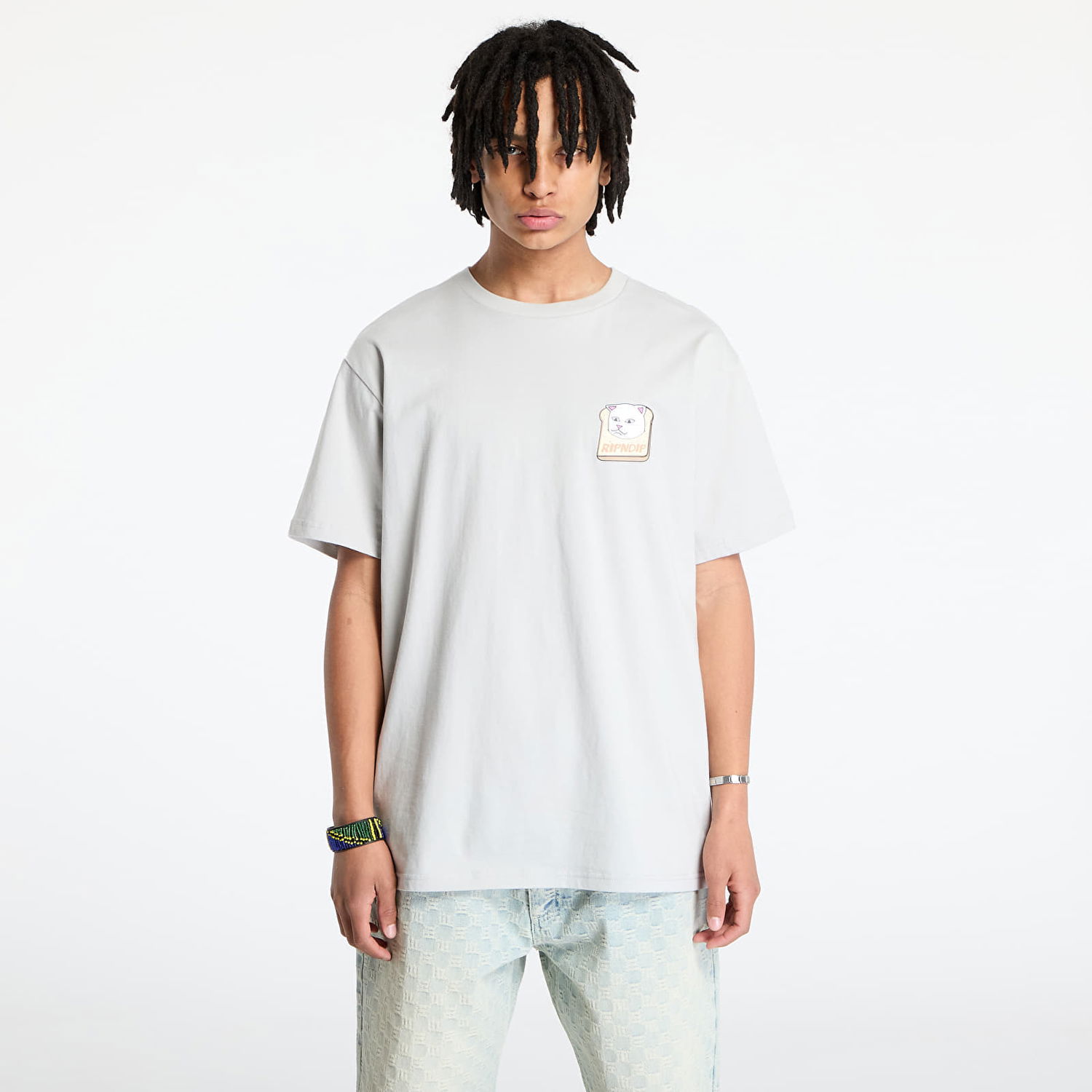 T-shirt RIPNDIP RIPNDIP Gluten Free T-Shirt Grå | RNDSPR25158, 0