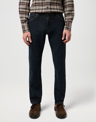 Jeans Wrangler Greensboro Low Stretch Straight Jean Blå | 112370848:44:34, 0