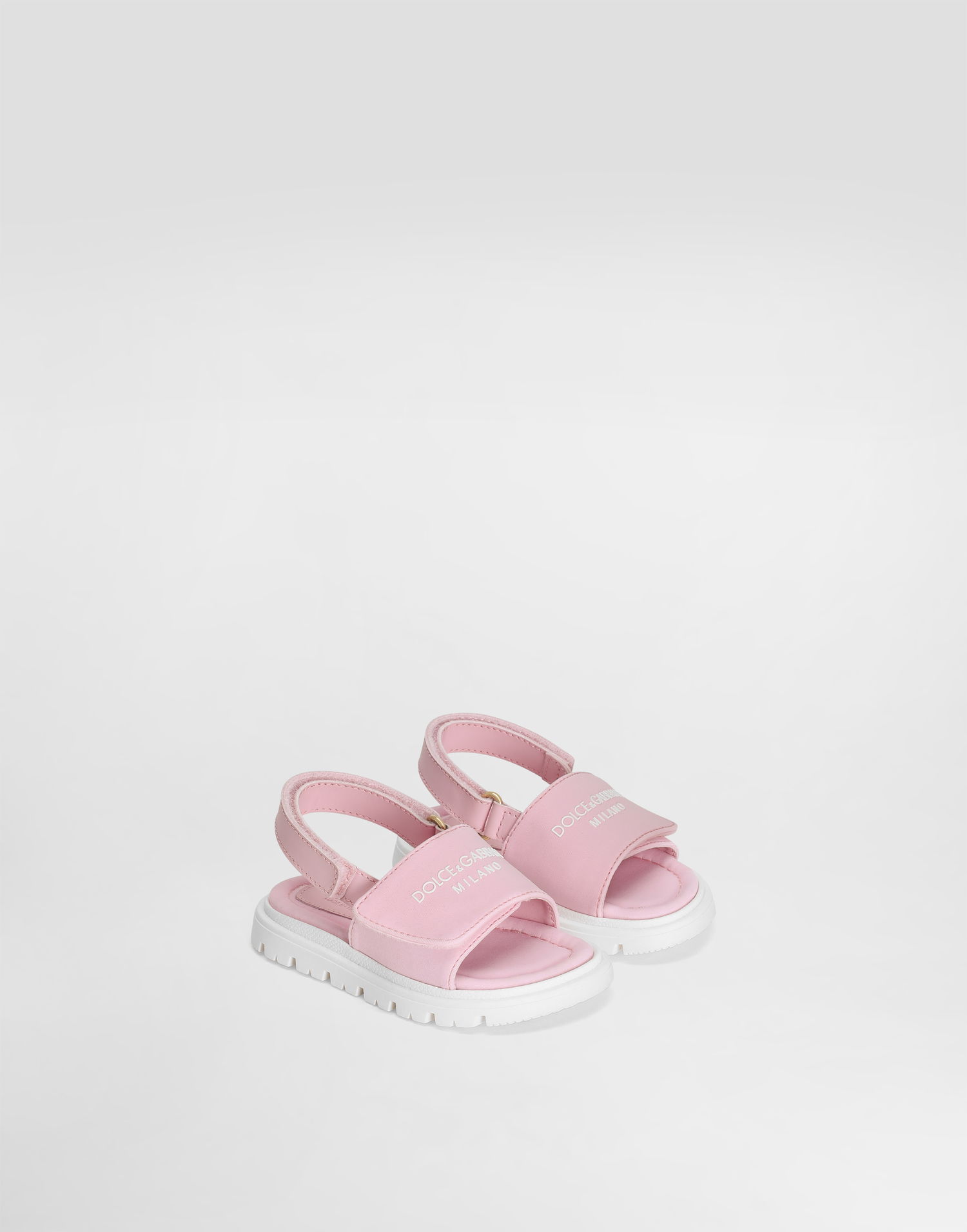 Tilbehør Dolce & Gabbana Dolce & Gabbana Logo Sandals (Sizes 5-10) Lyserød | DN0215AR32780400, 1