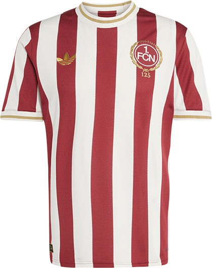 Jersey adidas Originals 1. FC Nürnberg 125th Anniversary Special Jersey by adidas Originals Rød | 5fcnjg6350, 0