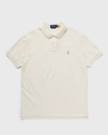 Polo skjorte Polo by Ralph Lauren SSKCCMSLM1-SHORT SLEEVE-KNIT Beige | 710680784372, 0