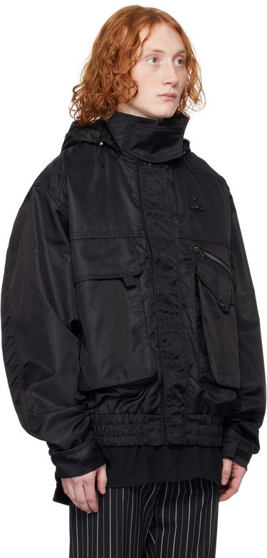 Vindjakke Vivienne Westwood Vivienne Westwood Nevada Bomber Jacket Sort | 2203000I-W00YU-, 1