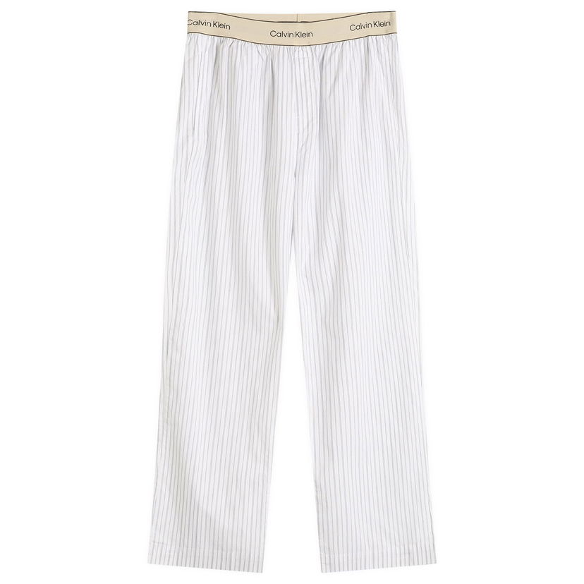Pyjamas CALVIN KLEIN Calvin Klein Sleep Pants, Size Large Hvid | LV00NM2944ZEW