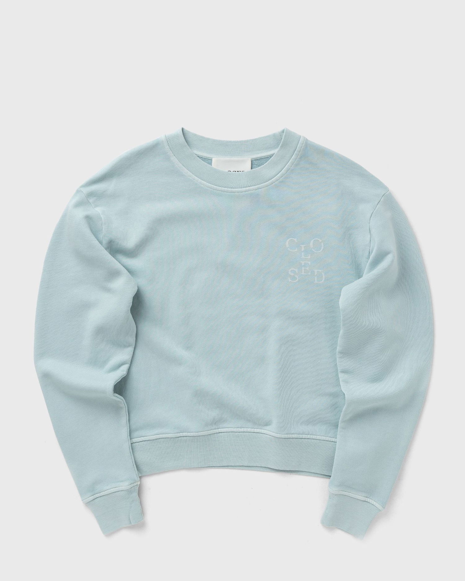 Sweater CLOSED Printed Sweatshirt Turkis | C95226-472-AM-546, 0