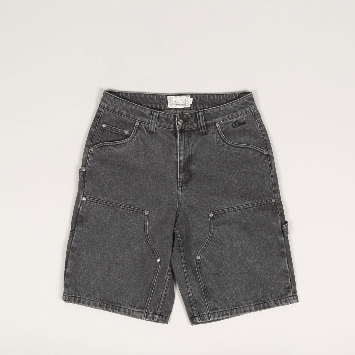 Shorts Dime Dime Carpenter Denim Shorts Grå | DIMESP2516BLK, 0