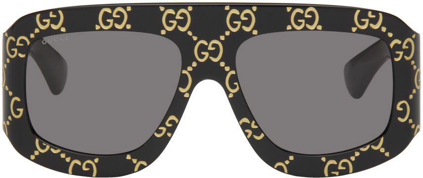 Solbriller Gucci Oversized Sunglasses Sort | GG0983S-004, 0
