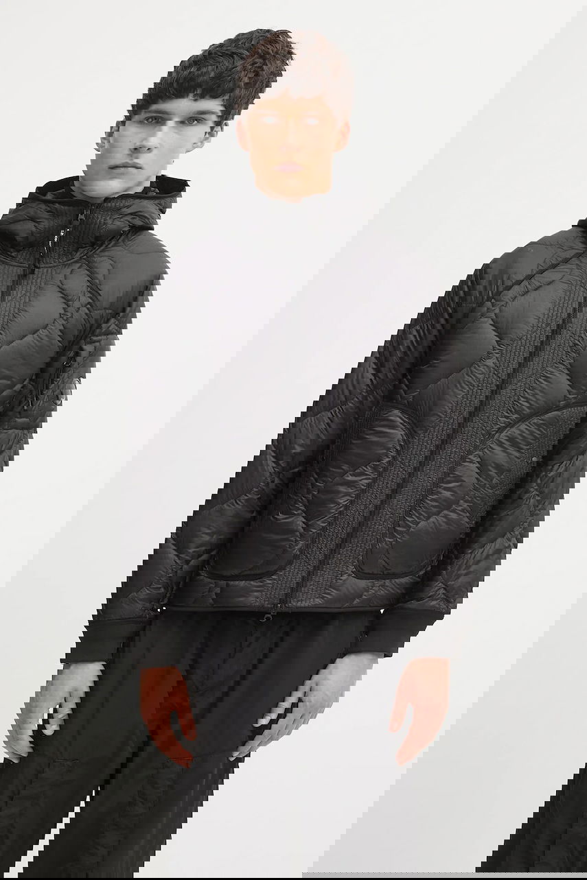 Puffer jakke C.P. Company C.P. Company Hooded Quilted Jacket Sort | 19CMOW047A110158A, 0
