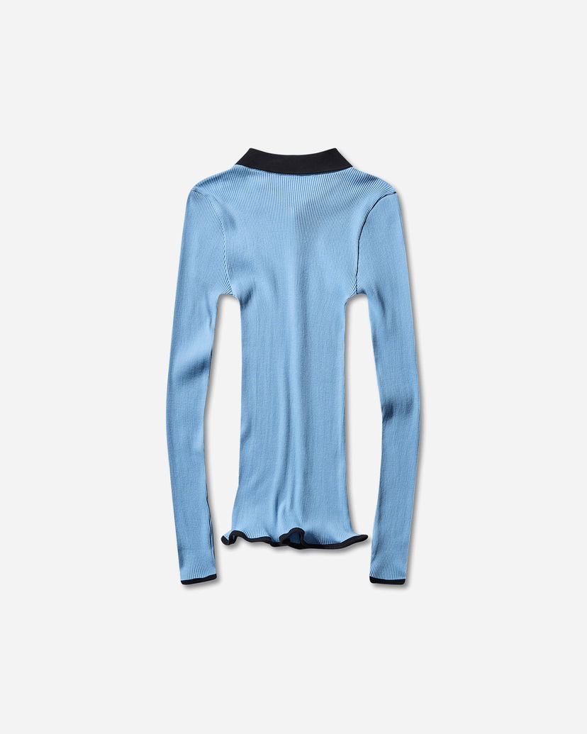 Skjorte OpéraSPORT Laura Seamless Shirt Blå | SZ43  2