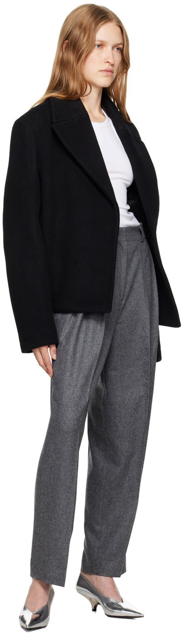 Bukser TOTEME Double-Pleated Tailored Trousers Grå | 244-WRB847-FB0024, 3