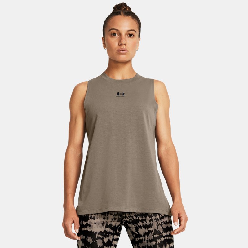Tanktop Under Armour Tank Top Brun | 1383659-200, 0