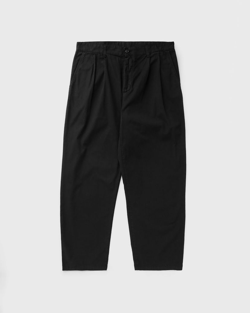 Bukser Carhartt WIP Evan Pleated Cropped Pants Sort | I035563-89.GD