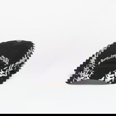 Kasket Palm Angels Curved Logo Flames Cap Black/ Light Grey Universal Sort | PMLB104F25FAB0061005, 0