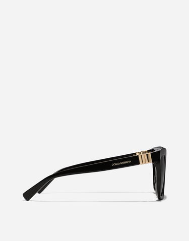 Solbriller Dolce & Gabbana Dolce & Gabbana DG Hinge Sunglasses Sort | VG4498VP1879V000, 3