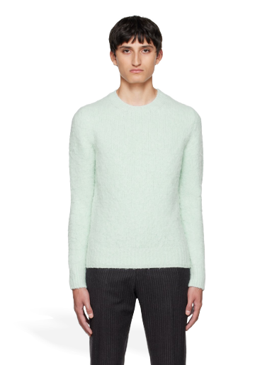 Sweater AMI Crewneck Sweater Grøn | HKS053.028