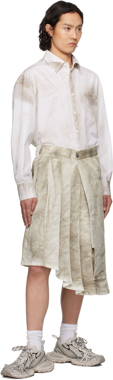 Skjorte Feng Chen Wang Feng Chen Wang Sandwashed Shirt Hvid | FUS19SR01, 4