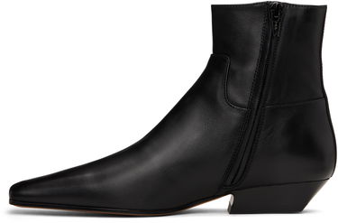 Tøj Khaite Khaite Marfa Ankle Boots Sort | F1066-824, 2
