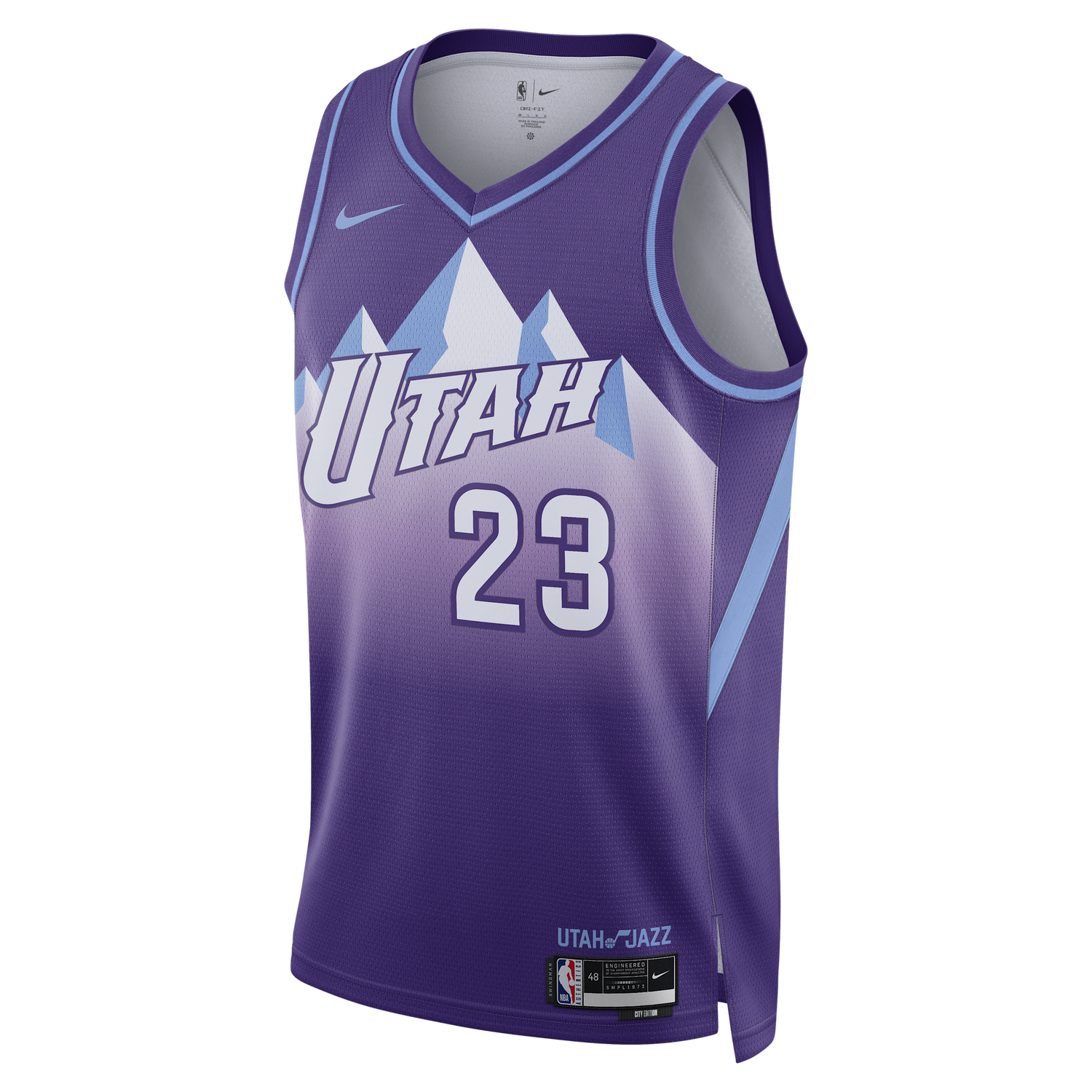 Jersey Nike Swingman Lauri Markkanen Jazz City Edition 2024/25 Jersey Lilla | FQ4363-506, 0