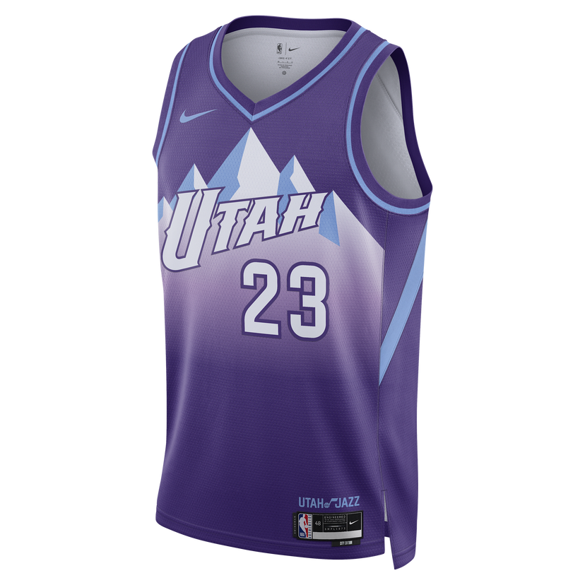 Jersey Nike Swingman Lauri Markkanen Jazz City Edition 2024/25 Jersey Lilla | FQ4363-506