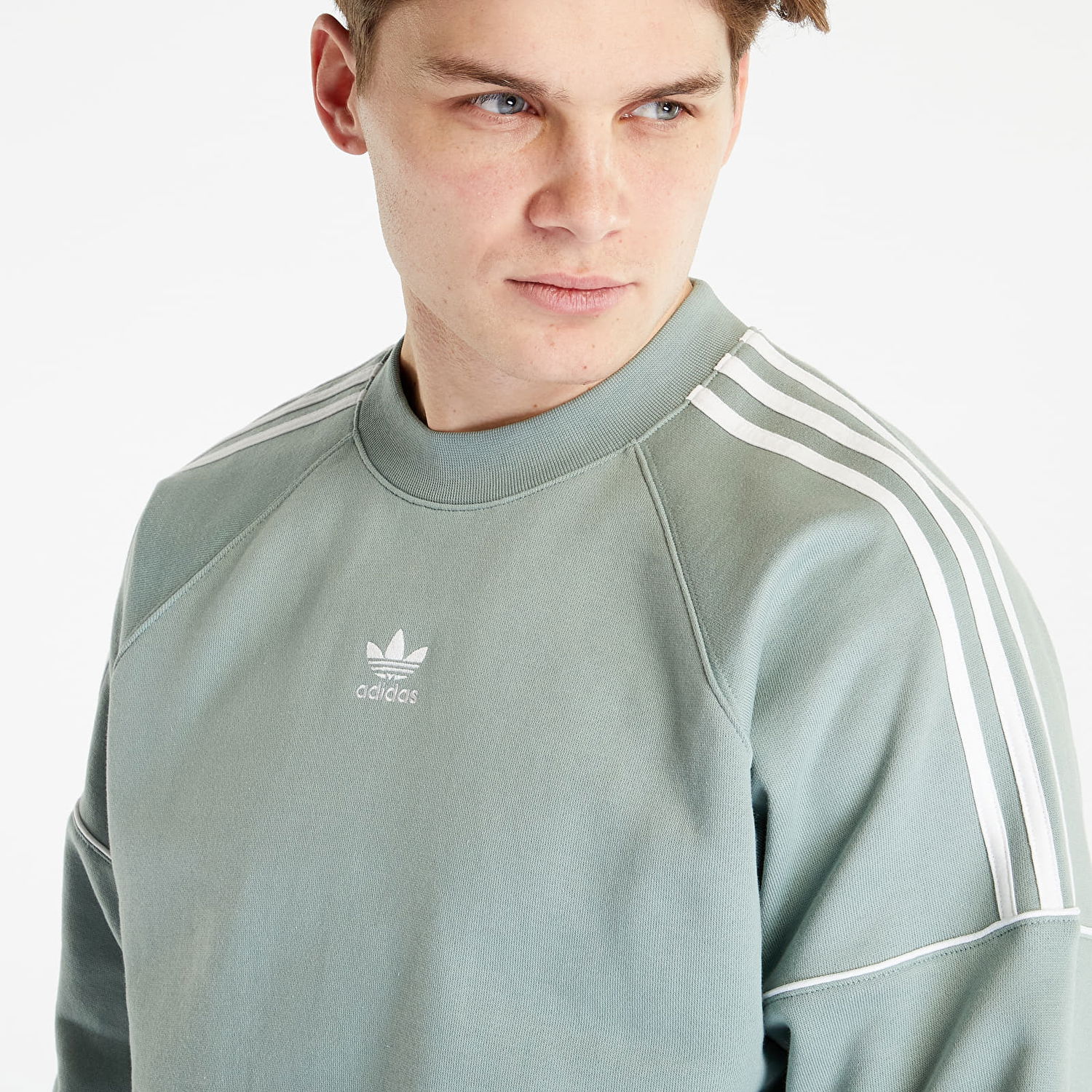 Sweatshirt adidas Originals Rekive Crew Grå | IB8696, 1