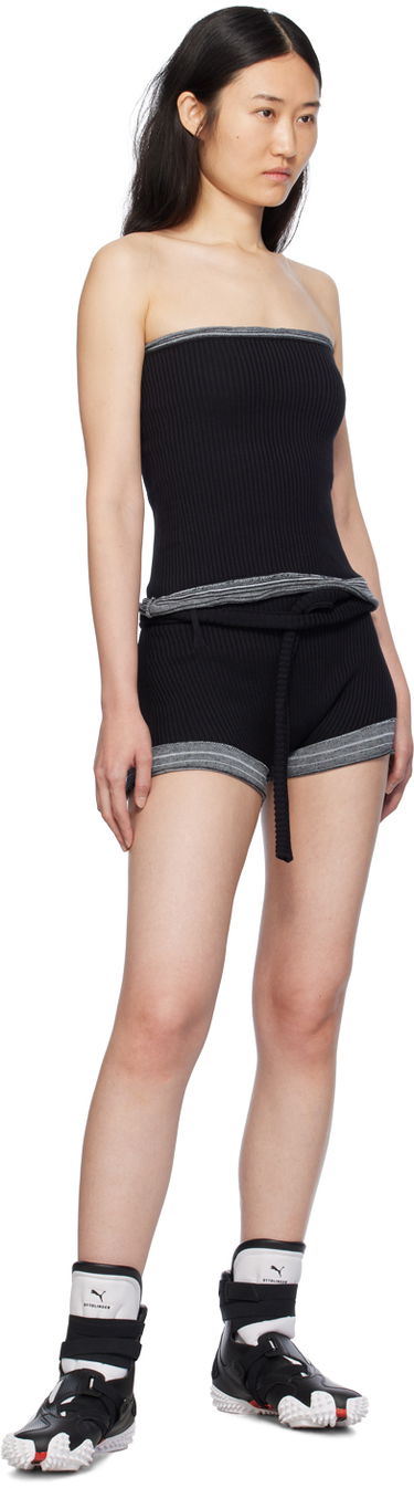 Tanktop Ottolinger Ottolinger Fringes Tube Top Sort | 708602, 3