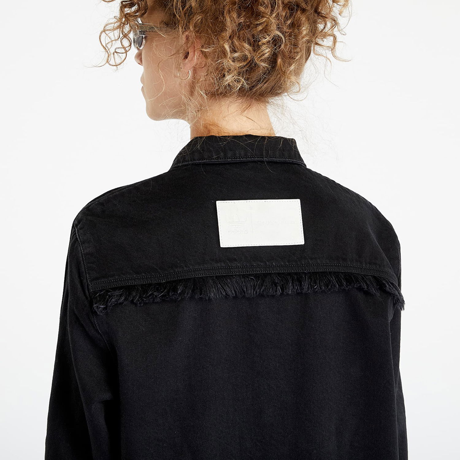 Kjole adidas Originals adidas x Ksenia Schnaider Denim Shirt Sort | IJ8342, 1