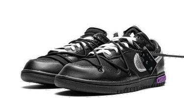 Sneakers og sko Nike Off-White x Dunk Low "Lot 50 of 50" Sort | DM1602-001, 3
