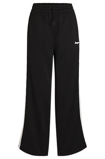 Joggingbukser BOSS Retro Tracksuit Bottoms with Side Stripe Sort | 50537080, 0