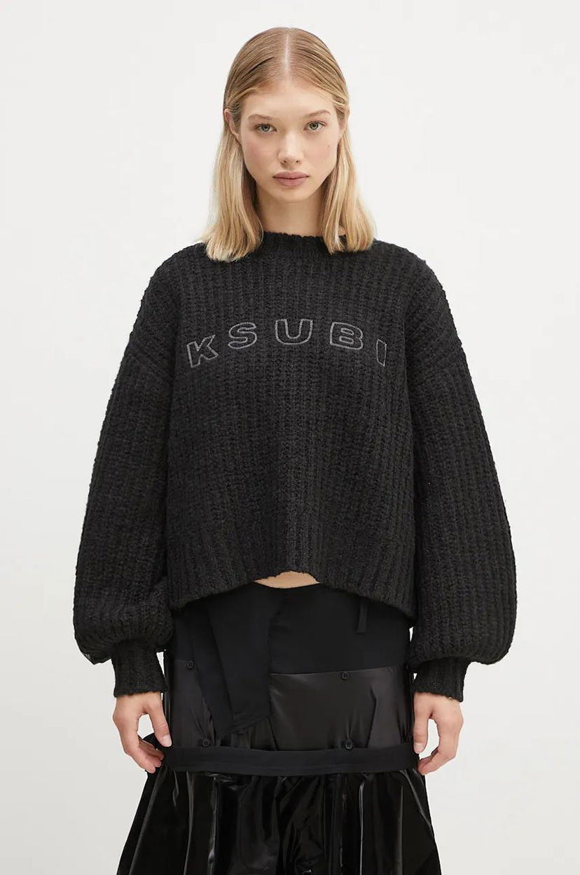 Sweater Ksubi Crewneck Sweater Sort | WFA24KW003