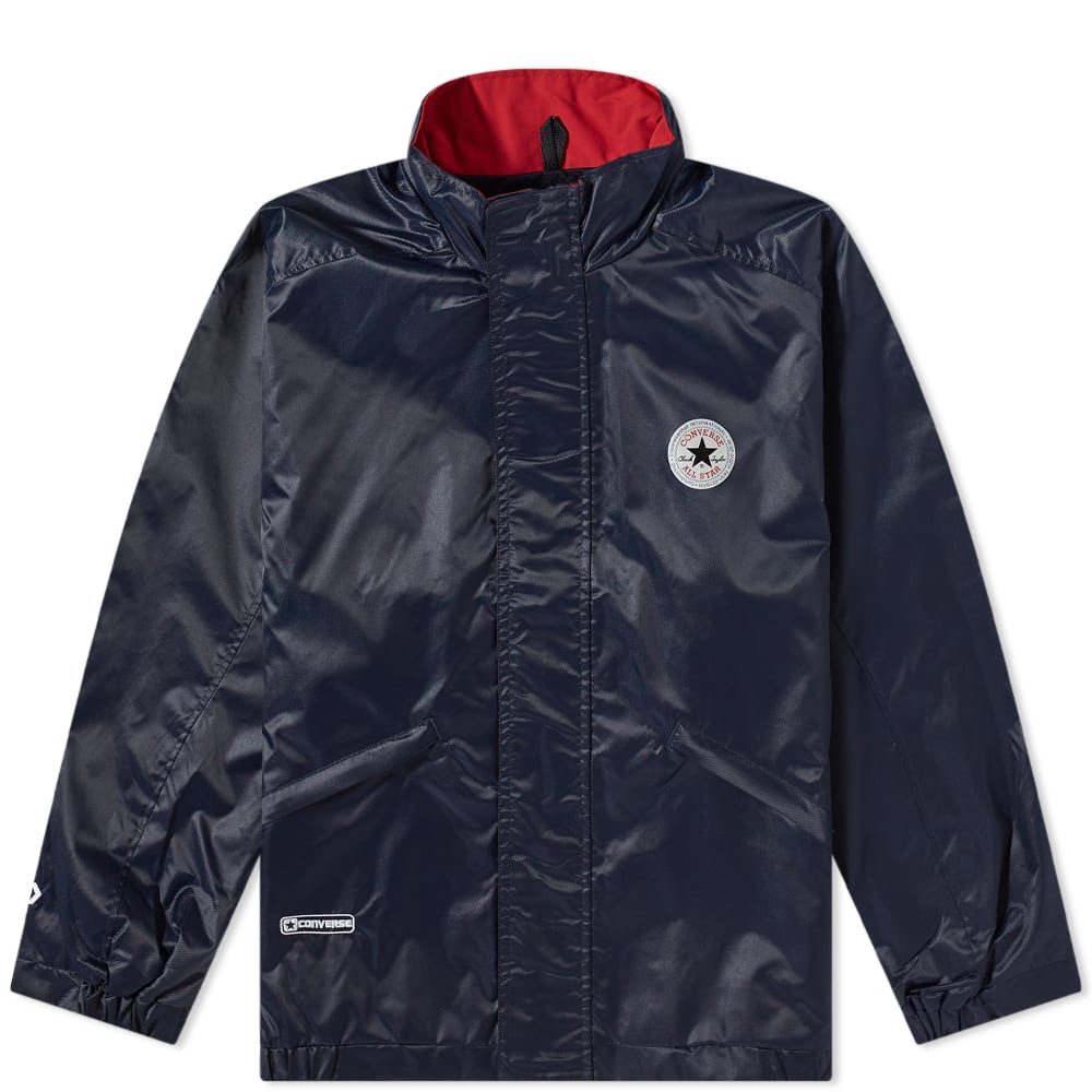 Vindjakke Converse Converse x Thisisneverthat Coach Jacket Mørkeblå | 10022707-A01, 0
