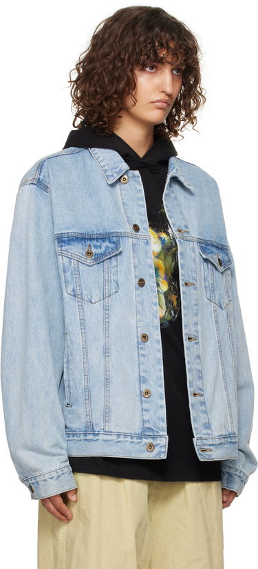 Jakke We11done We11done Monster Pony Denim Jacket Blå | WD-DJ3-24-317-U-BL, 1