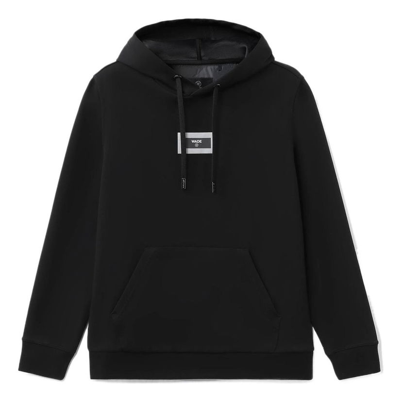 Sweatshirt Li-Ning Wade Reflective Graphic Hoodie Sort | AWDR795-1