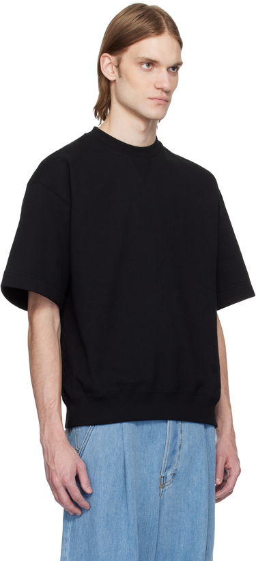 Sweater Jil Sander Jil Sander Crew-Neck T-Shirt Sort | J47GC0151_J20039, 1