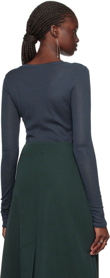 Nederdel LEMAIRE LEMAIRE Seamless Long Sleeve T-Shirt Grøn | TO1122 LJ1007, 2