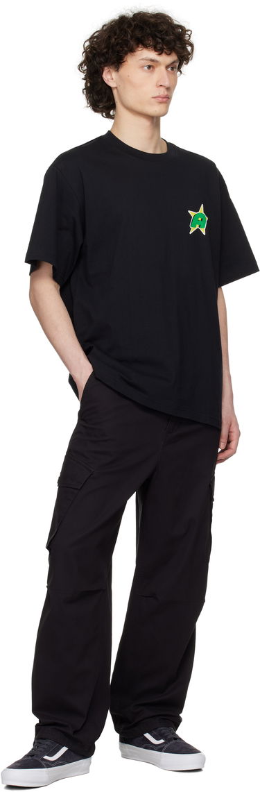 T-shirt Awake NY Awake NY Star A Graphic T-Shirt Sort | AWK-SP25-TS010, 3