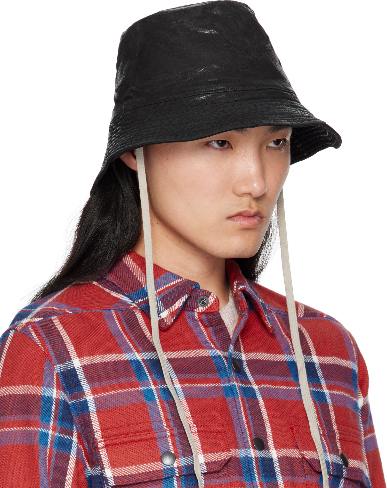 Hat Rick Owens Rick Owens DRKSHDW 'Hollywood' Gilligan Bucket Hat Sort | DA01E3479 SCF, 1
