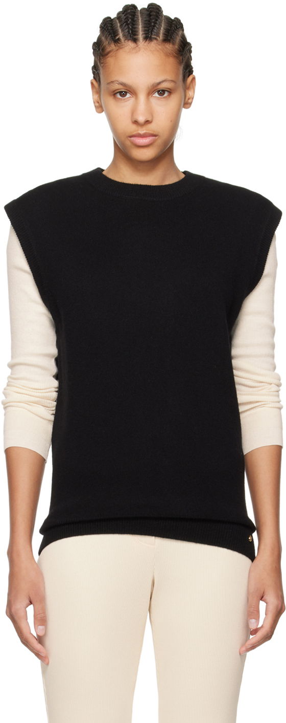 Vest Anine Bing Black Ronan Vest Sort | A-09-2331-000