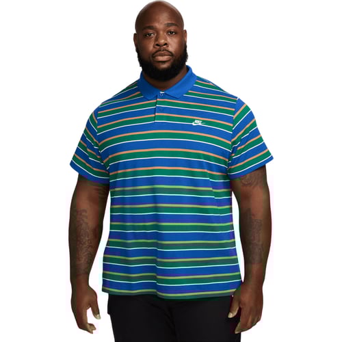 Polo skjorte Nike Nike Club Stripe Polo Blå | FN3896, 0