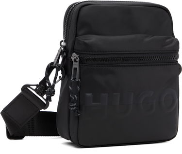 Skuldertaske BOSS HUGO Logo Crossbody Bag Sort | 50547115, 1