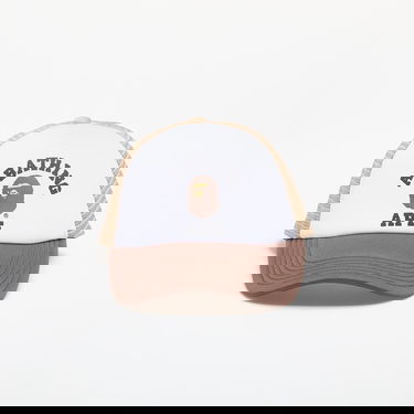 Kasket BAPE A BATHING APE College Mesh Cap Beige Universal Brun | 001CPK801012M BEI, 0