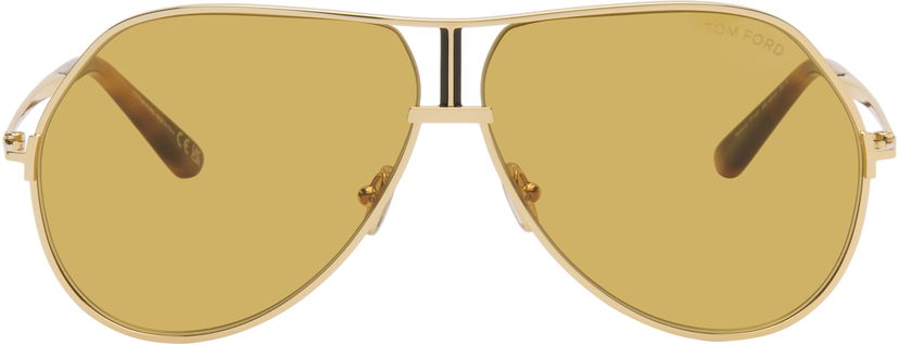 Solbriller Tom Ford Tom Ford Rickie-02 Sunglasses Gul | FT1281_6330E