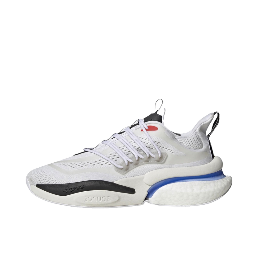 Sneakers og sko adidas Performance AlphaBoost V1 White Black Blue Fusion Hvid | HP2757