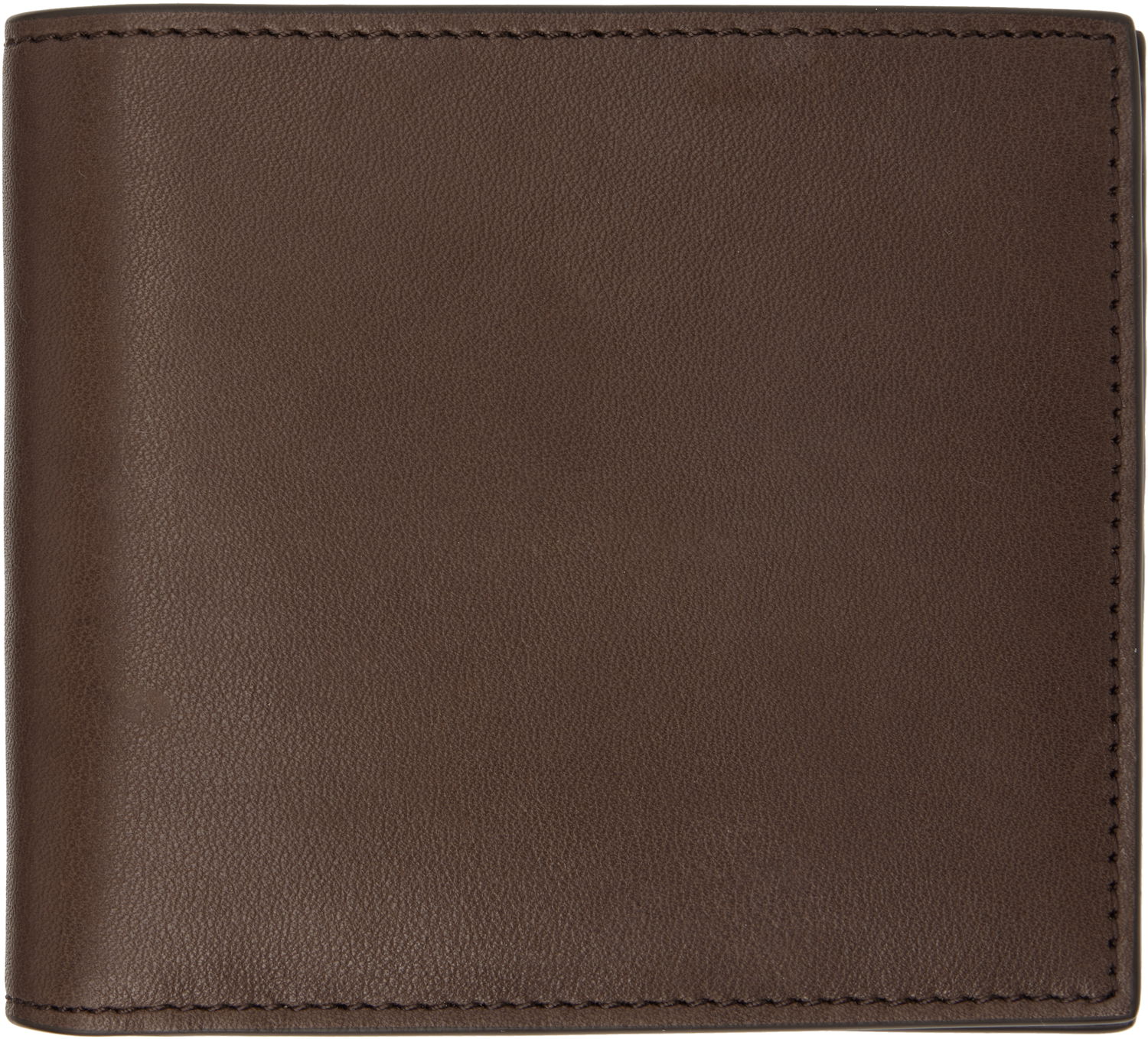 Tegnebog Thom Browne Thom Browne Soft Calf Leather Billfold Wallet Brun | MAW023A-L0117, 0