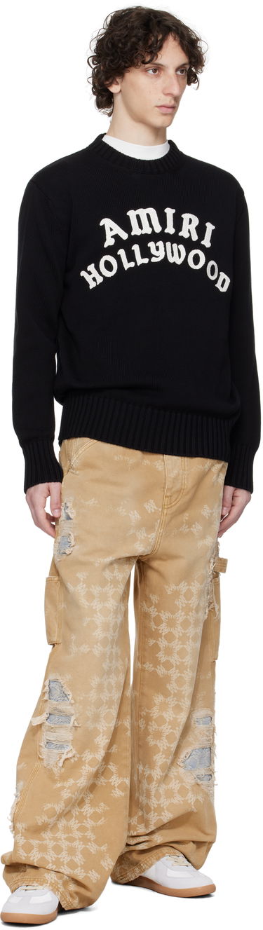 Sweater AMIRI Amiri Hollywood Crew Sweater Sort | AMKNCW1094, 3