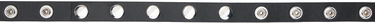 Bælter The Attico Attico Press-Stud Belt Sort | 250WKE00027 LBT019AA, 0