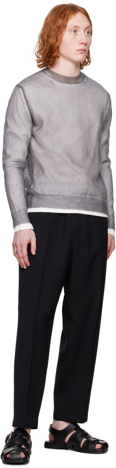 Sweater Jil Sander Jil Sander Layered Sweater Grå | J22FV0112_JTN376, 4