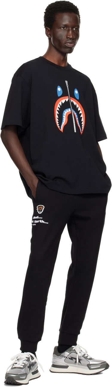 Joggingbukser AAPE by A Bathing Ape AAPE by A Bathing Ape Main Sweatpants Sort | AAPPTMB637XXNBKX, 3