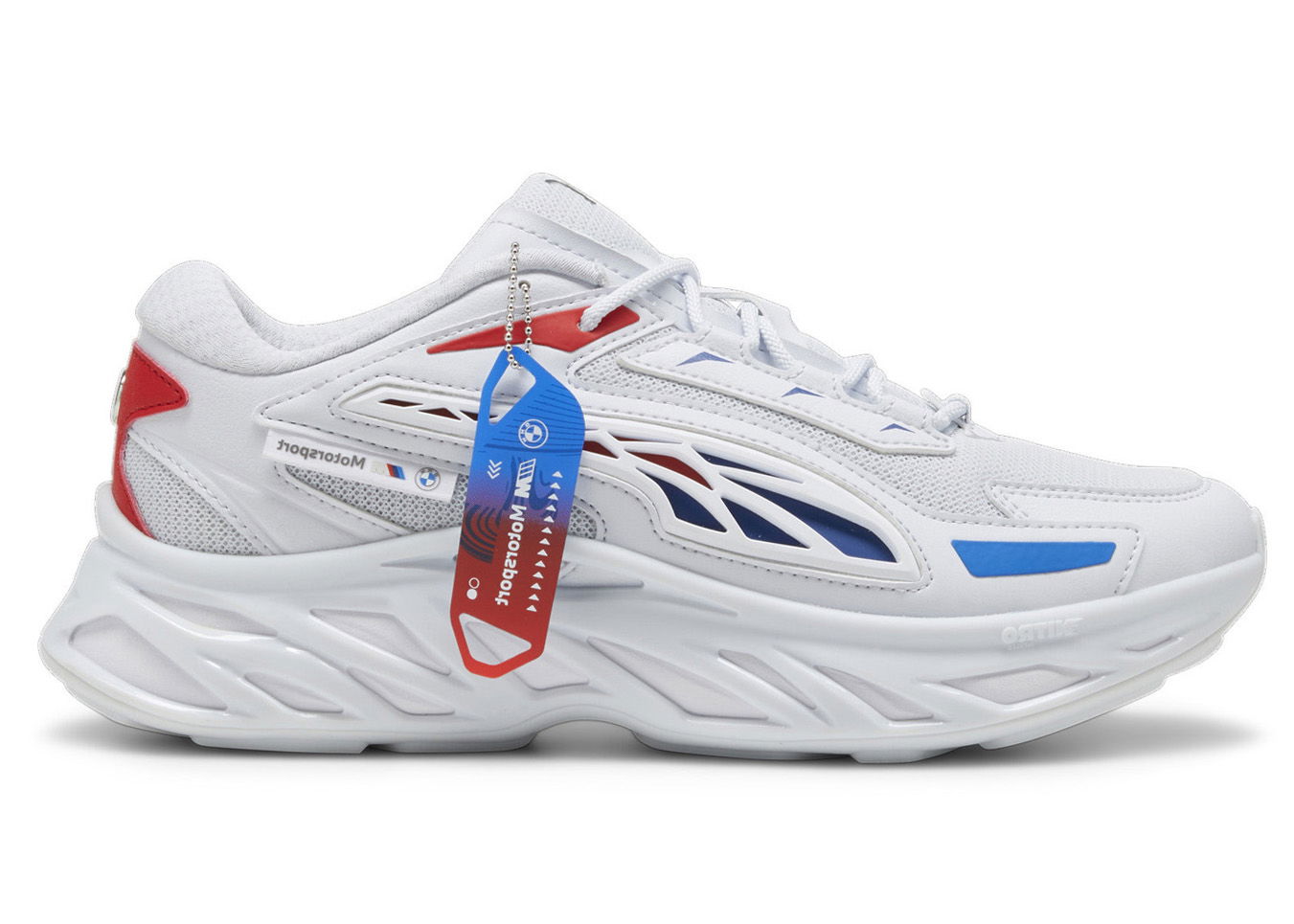 Sneakers og sko Puma Exotek Nitro BMW Motorsport Silver Mist Pop Red Cool Cobalt Grå | 308135-02, 0