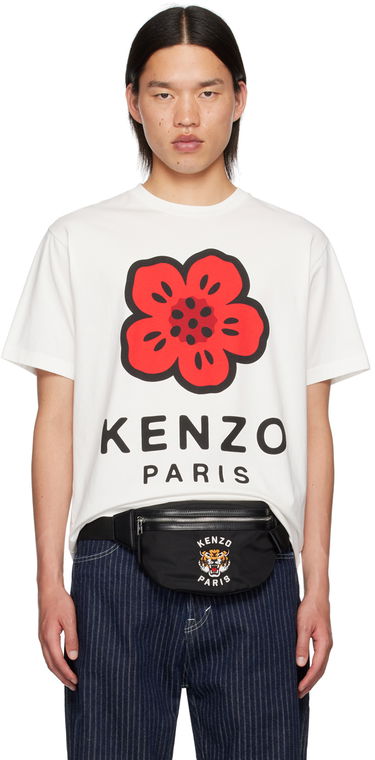 T-shirt KENZO White Paris Boke Flower T-Shirt Hvid | FE65TS4754SO, 0